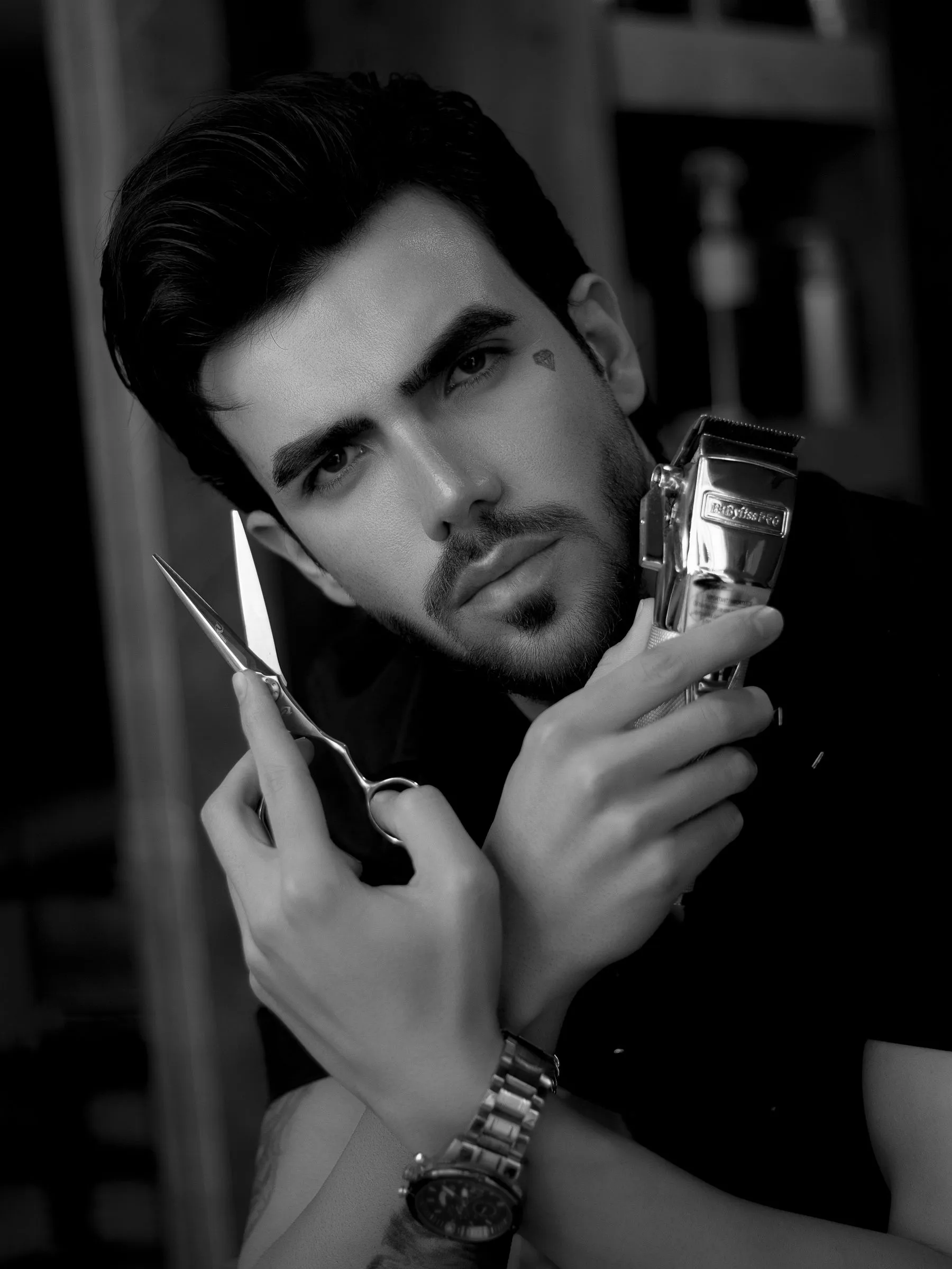 Èric Vidal, pro en Demo Barber Club
